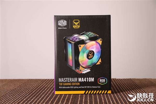 酷冷至尊MasterAir MA410M TUF Gaming Edition散热器图赏