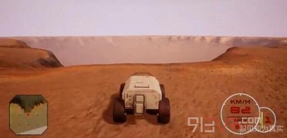 VR游戏《红色漫游者》在火星中驾驶和探索