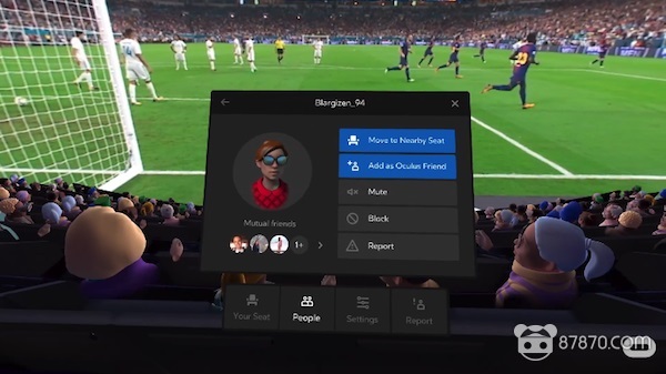 【8点7分】Oculus Venues支持免费观看世界杯 Vuzix为下一代AR眼镜开发新显示屏
