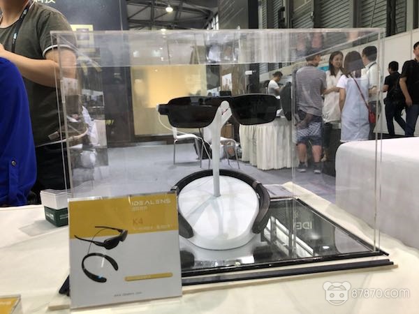 IDEALENS在CES Asia 2018展示下一代K4 VR一体机原型，使用光纤扫描技术成像