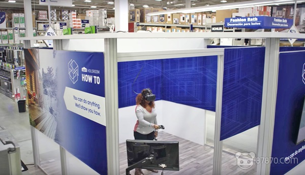 【8点7分】Lowe's引入VR零售系统，日本NTT测试“VR办公”