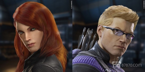 黑寡妇和鹰眼确认加入《漫威联合力量VR》超级英雄阵容