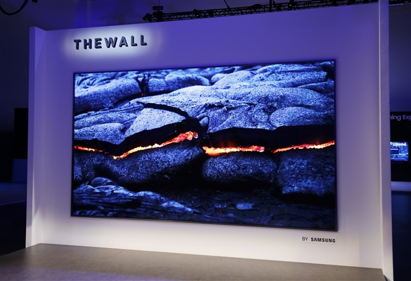 三星宣布将于2019年发布30mm厚、第二代MicroLED电视