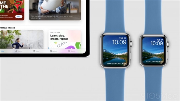 新一代苹果手表欲用全面屏设计：显示面积大增