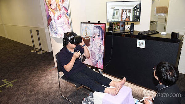秋叶原惊现少女捏脚服务 Sansar打造VR电竞社交氛围