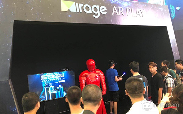 联想Mirage星战AR游戏体验亮相ChinaJoy 2018