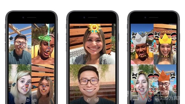 Facebook推出用于Messenger群组视频聊天的AR游戏