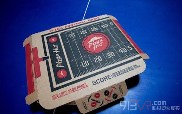 必胜客与NFL合作推出AR应用程序扫包装盒即可激活