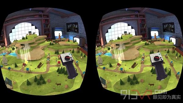 小米VR一体机游戏推荐《火车VR》：轻松休闲寓教于乐应有尽有