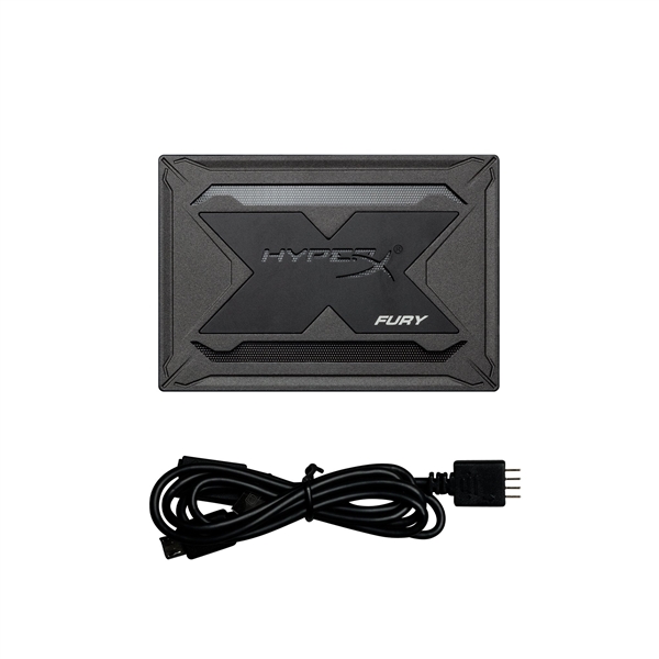 金士顿发布HyperX Fury RGB SSD：49颗灯珠