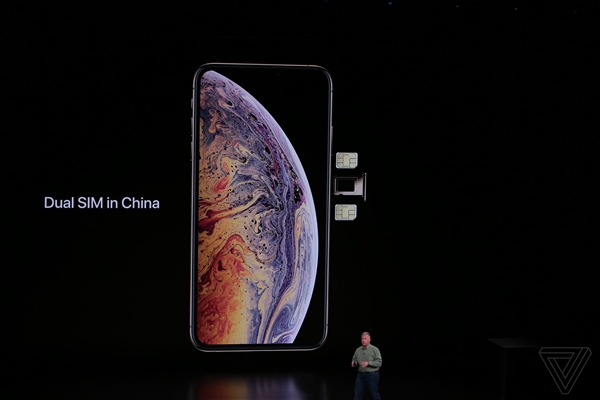 苹果宣布新iPhone X支持双卡：中国独享双实体SIM卡