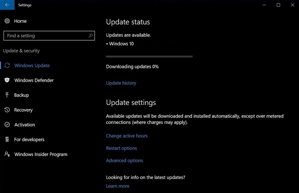 Windows 10推送新补丁KB4468550：修复Intel音频驱动Bug