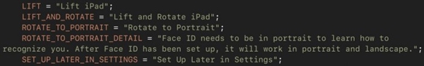 iOS 12.1测试版显示：iPad Pro支持人脸识别
