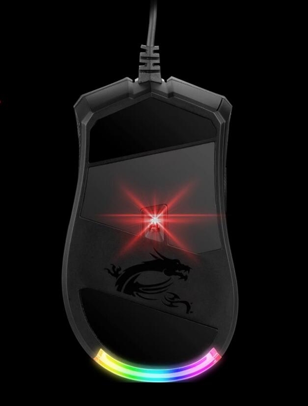 微星发布Clutch GM50电竞鼠标：灯效玩出花