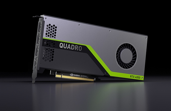 Quadro RTX 4000专业卡发布：RTX 2070同款 但贵了80％