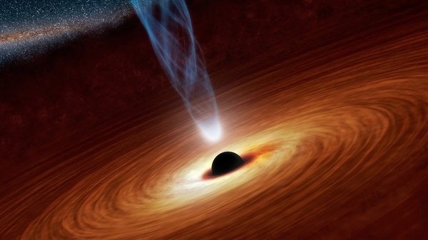 研究发现 黑洞不是圆形而是一个“喷泉”