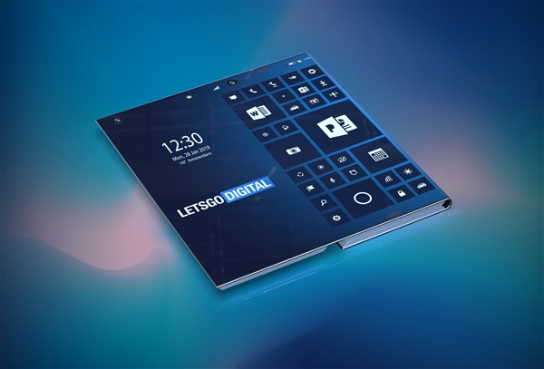 Intel手机设计专利曝光：三块屏幕 Win10系统