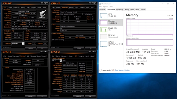 插满128GB！技嘉Z390/C246主板支持单条32GB内存：仅九代酷睿