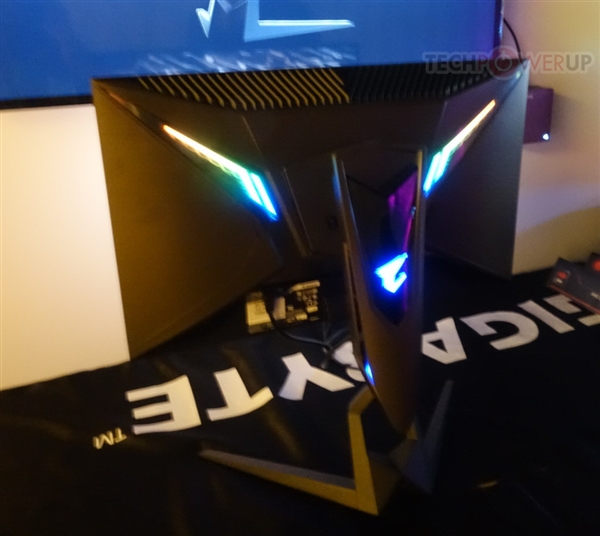 技嘉首次展示Aorus显示器：没有NVIDIA G-Sync