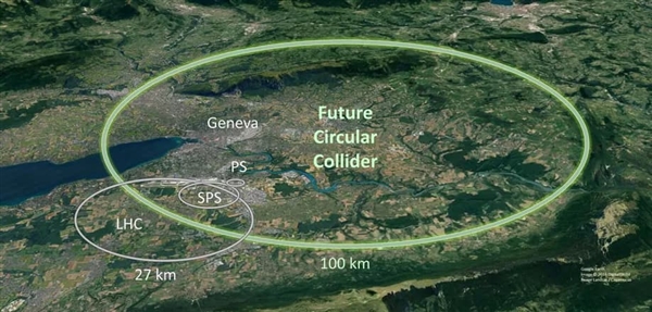 欧洲提出环形对撞机设想:造价240亿欧元、隧道