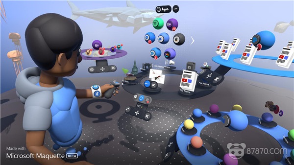 微软第一方的VR创作工具《Maquette》，好用吗？