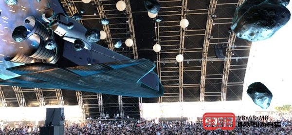 Coachella首次采用AR技术打造互动式现场舞台