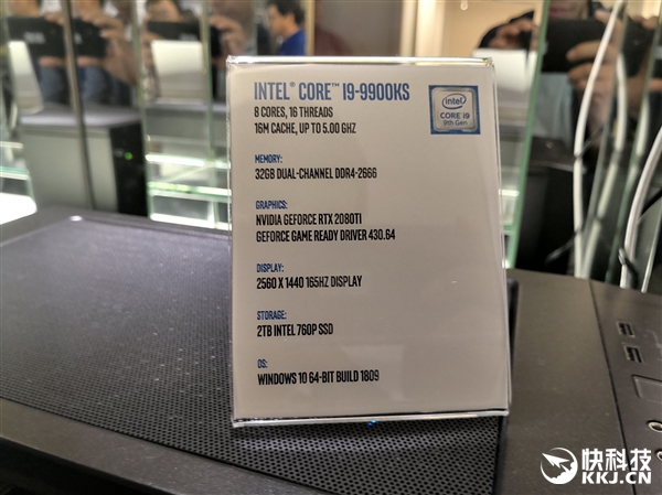 Intel展示特别版i9-9900KS：轻松八核5GHz