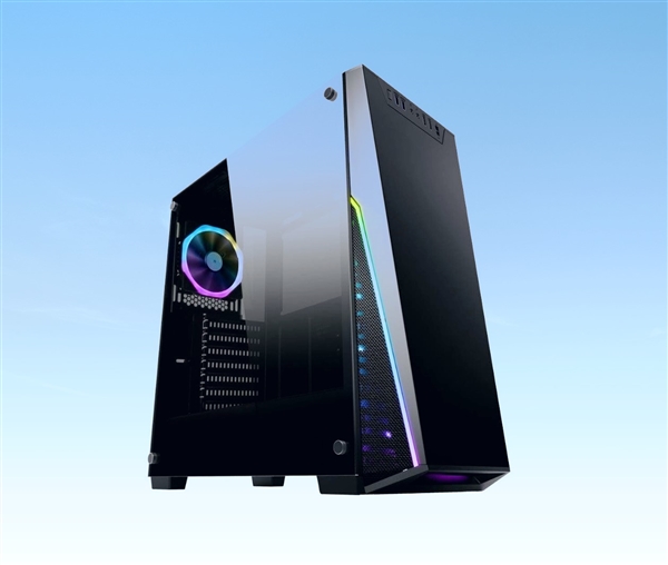 DIYPC推全新PC机箱：现代设计 预装RGB风扇