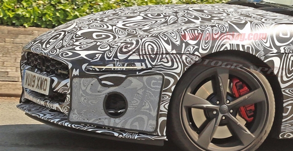 换用全新设计理念 新款捷豹F-TYPE谍照曝光