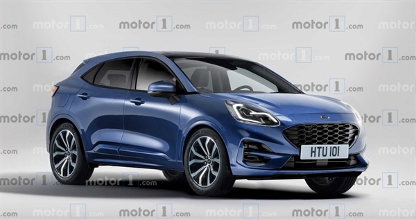 专属美洲狮LOGO 福特全新PUMA即将亮相：与嘉年华同平台