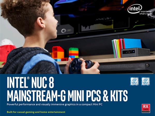 Intel NUC 8迷你电脑开卖：配AMD RX 540显卡