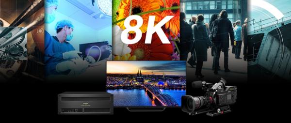 万物皆可5G！夏普将展出世界最大120英寸 8K LCD 电视