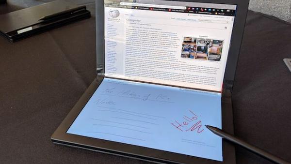 笔记本电脑新形势！联想将于2020年推出折叠屏ThinkPad X1变形本