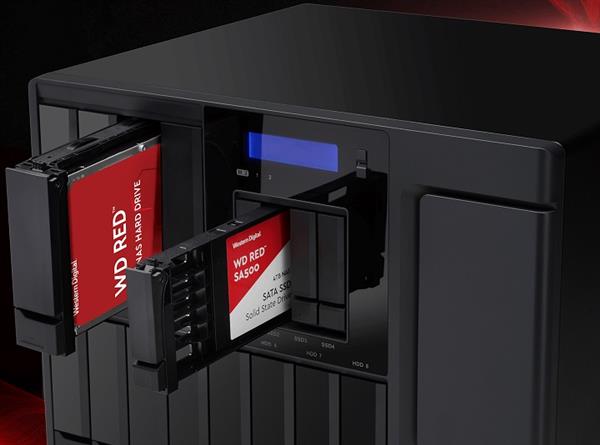 西数推出Red SA500红盘SSD：高端NAS专用 最高4TB