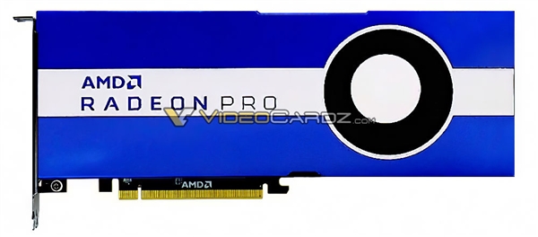 AMD Radeon Pro W5700专业卡用上Navi核心：首次USB-C接口