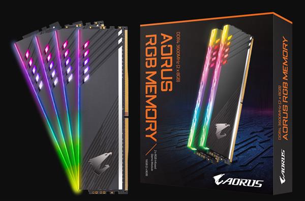 技嘉发布新版Aorus RGB DDR4内存：买2条送2条 还可加速4%