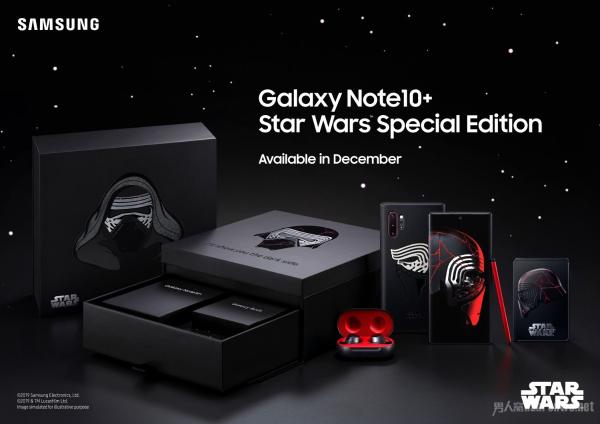 以星际大战为主题的新三星Galaxy Note 10+即将发售