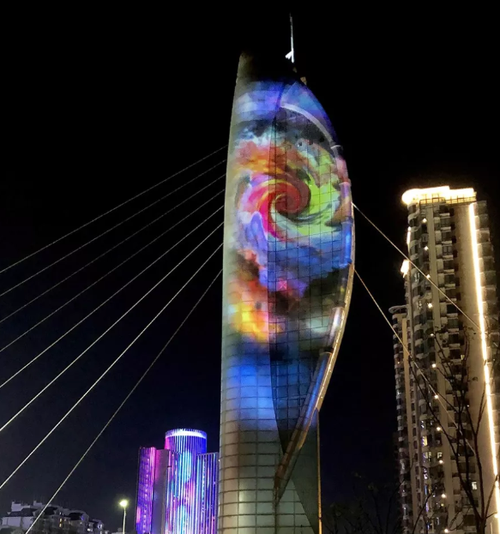 科视Christie 激光投影赋予芜湖临江桥塔全新活力