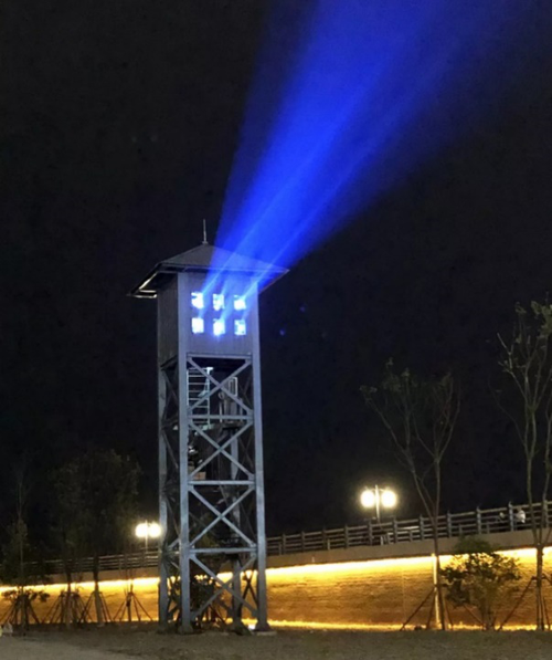 科视Christie 激光投影赋予芜湖临江桥塔全新活力