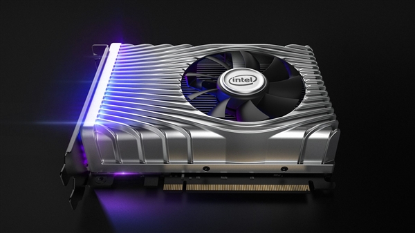 Intel DG1独显开发样卡公布：玩1080P《星际机甲》至少30帧、别致信仰灯