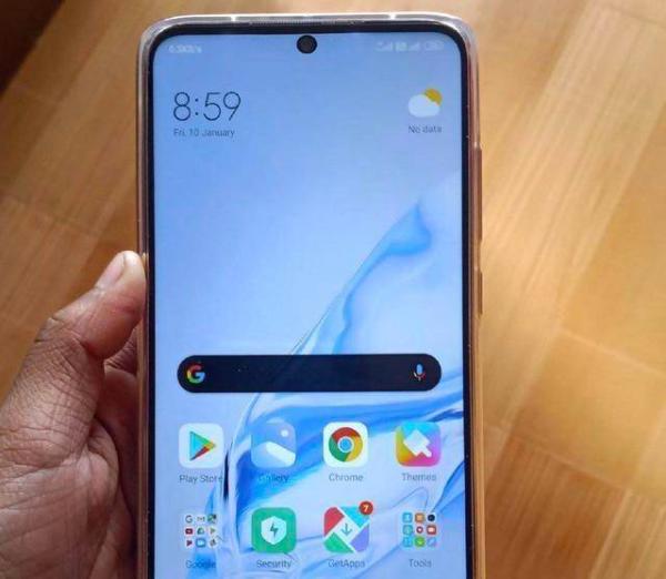 1499即可收获5G手机？Redmi Note9真机谍照疑曝光