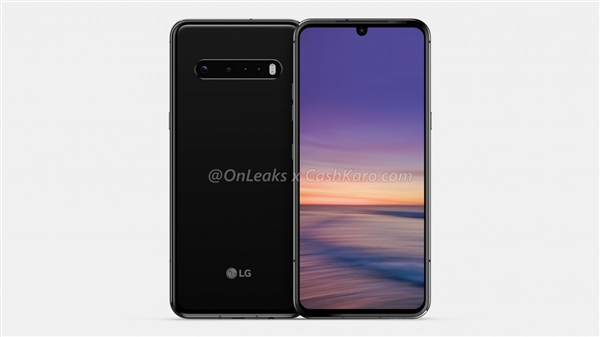 LG新旗舰G9渲染图曝光：水滴屏设计、后置水平四摄