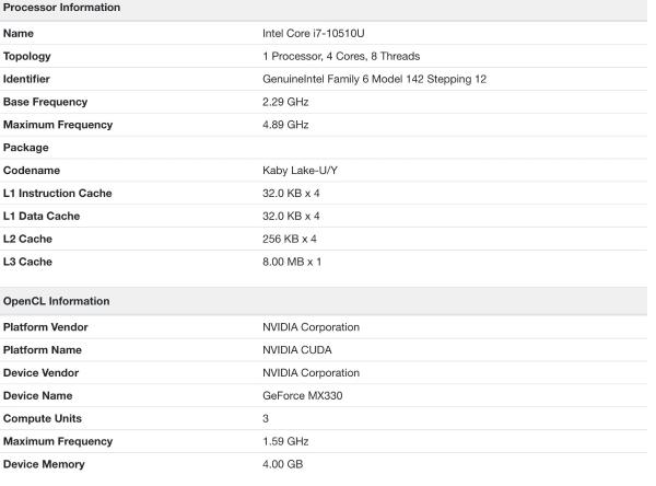 NVIDIA MX330笔记本显卡曝光：“图灵”无望