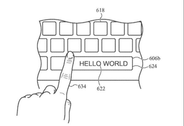 苹果新专利：为键盘和触控板添加辅助显示屏，改善打字体验