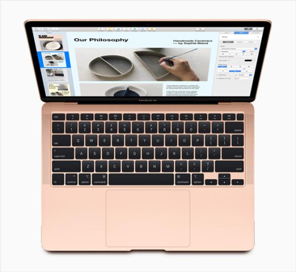 升级10nm酷睿，苹果发布新款MacBook Air
