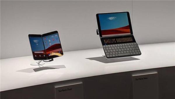 微软Surface Neo新专利：双屏自动调整显示区域