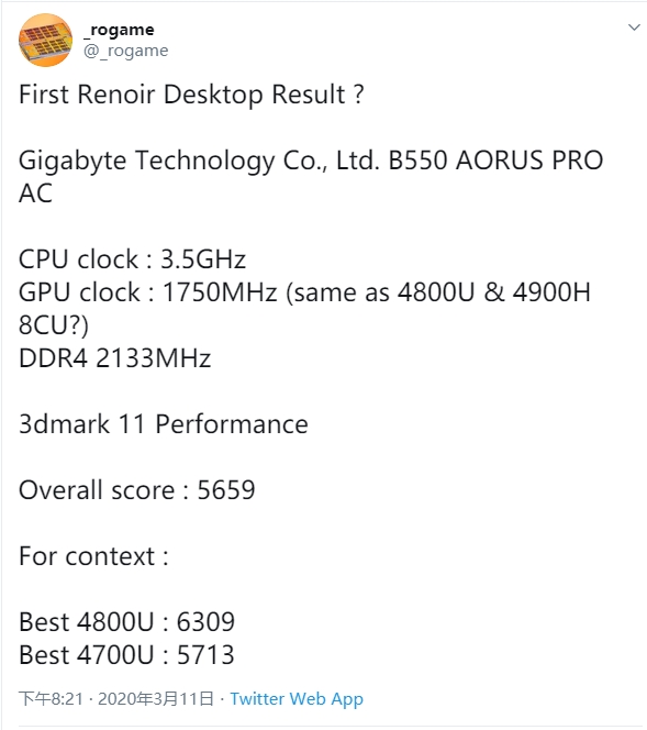 AMD 7nm桌面锐龙APU终于来了！GPU频率大涨