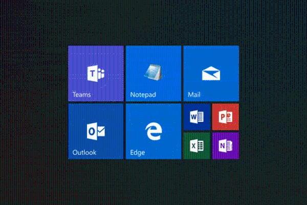 微软▲微软放出Windows 10开始菜单新UI预告：更简洁、全新图标
