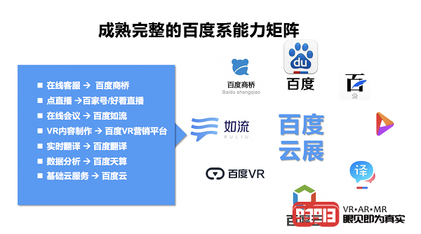 百度VR发布云展会解决方案，百度系矩阵能力全面支撑