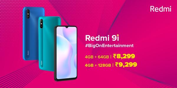 Redmi 9i发布：两天长续航 售价不到800元